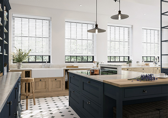 Ecowood, Emperor White Satin - Twist&Fit Venetian Blind - Image 17